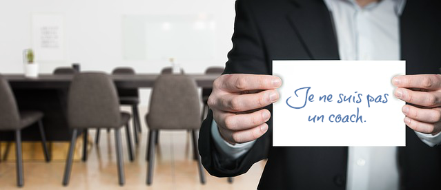 Mise au point : je ne suis pas un coach